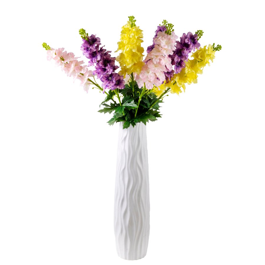 "Delicate Delectable Delphinium" Forever Flowerz Collection Front