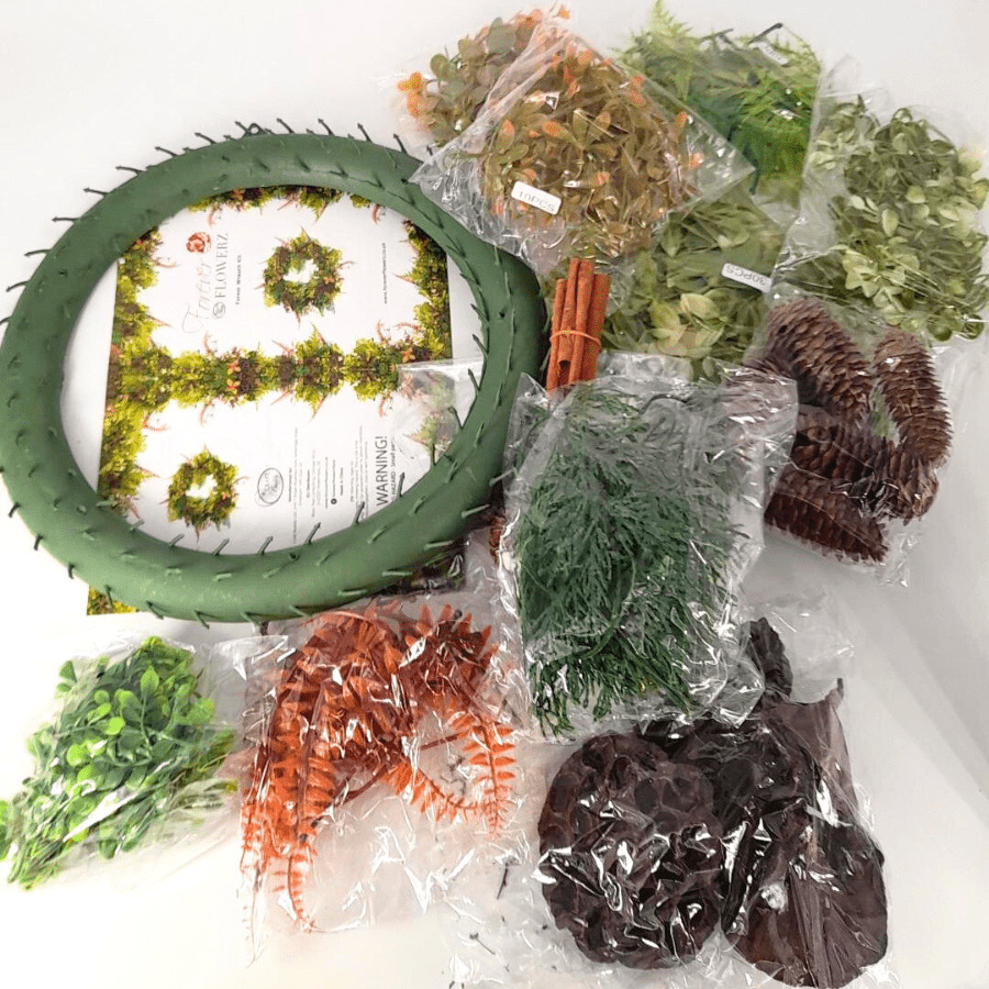 Forever Flowerz Forest Wreath Kit