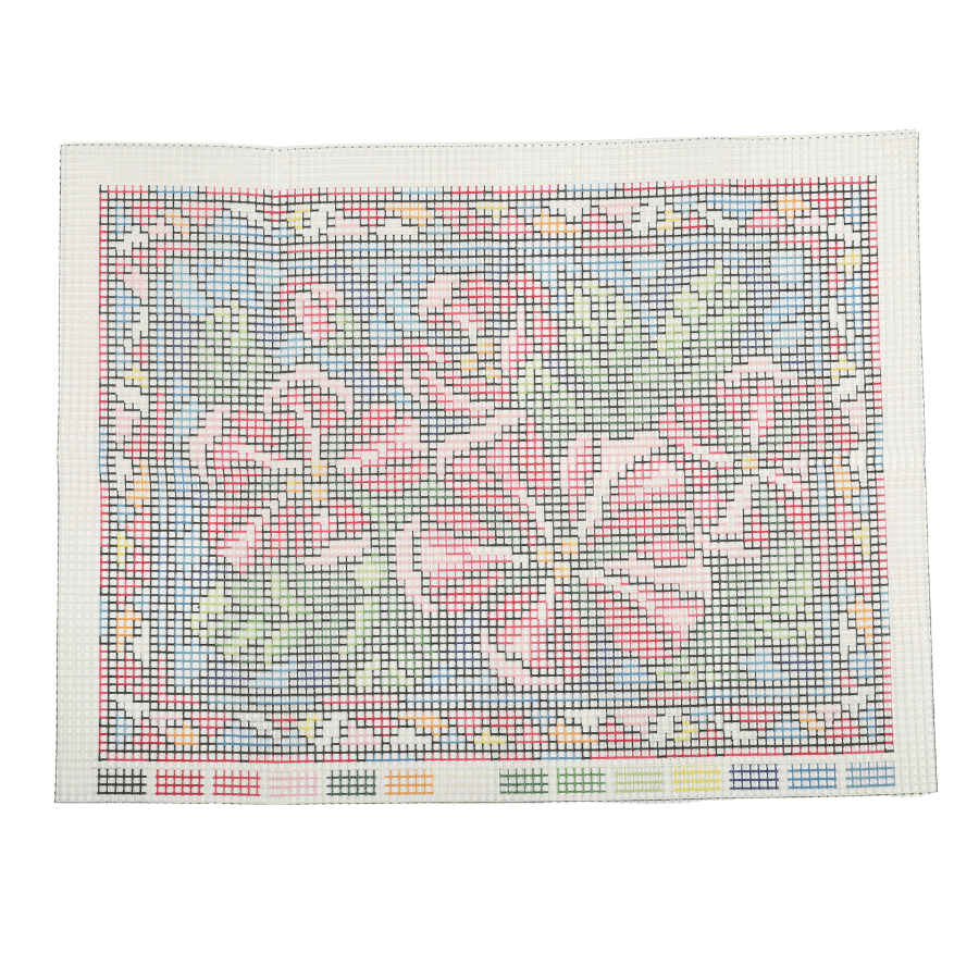 "Stained Glass Window" Latch Hook Rug Kit 48*64cm