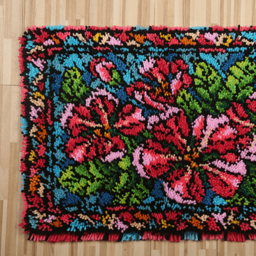 "Stained Glass Window" Latch Hook Rug Kit 48*64cm