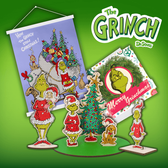 Grinchmas Time Crystal Art Sparkle Scene Kit