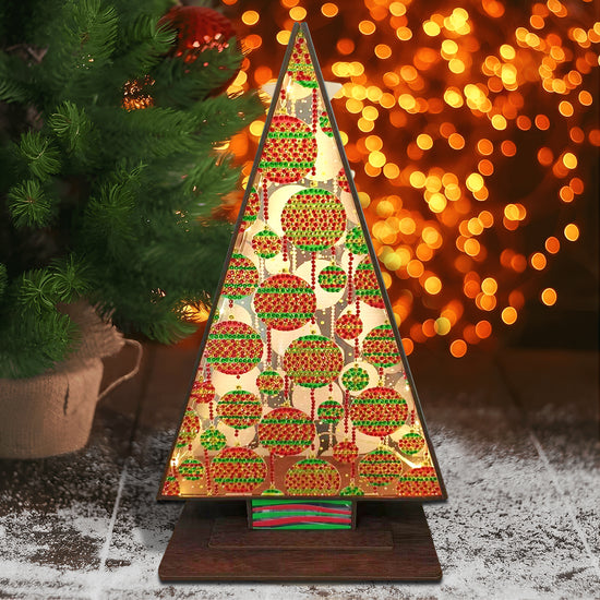 Baubles Crystal Art LED Tree 3