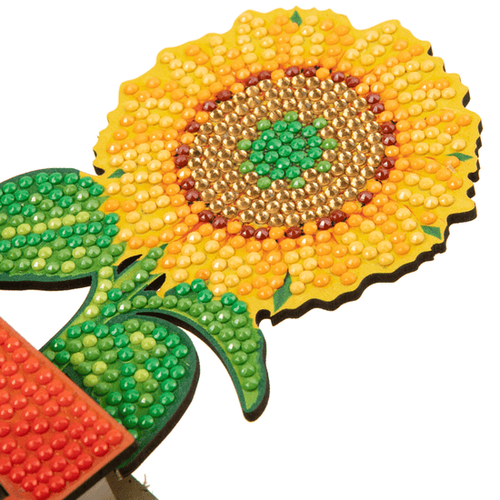 Load image into Gallery viewer, CA-WD010 Crystal Art Flower Vases Wooden Decoration Kit Set 6
