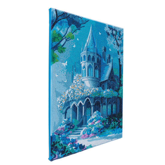 Load image into Gallery viewer, CAK-A234L Fantasy Castle Crystal Art Canvas Kit 40x50cm 3
