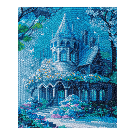 Load image into Gallery viewer, CAK-A234L Fantasy Castle Crystal Art Canvas Kit 40x50cm 5
