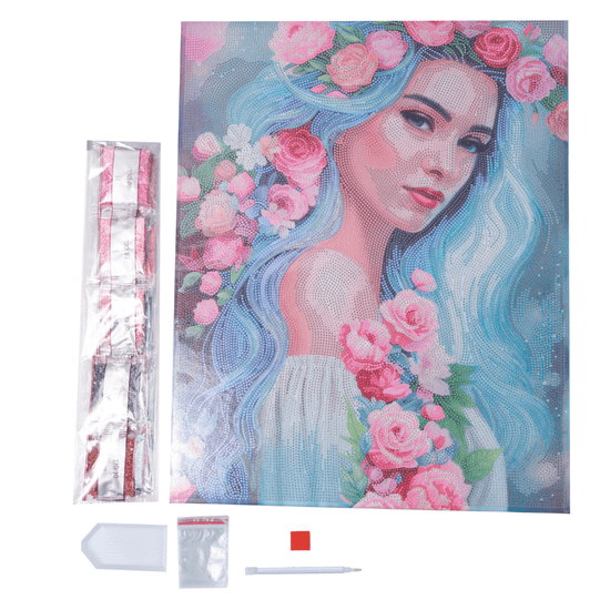 Load image into Gallery viewer, CAK-A241L The Lost Guardian Crystal Art Canvas Kit 40x50cm 3
