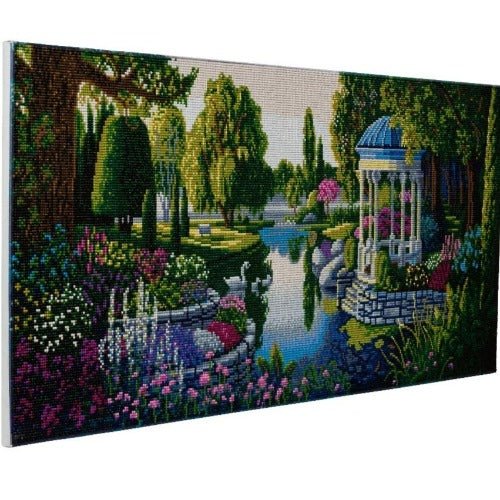 "The Secret Garden" Framed Crystal Art Kit, 40 x 90cm