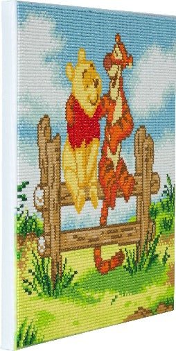 Pooh and Tigger, 30x30cm Crystal Art Kit