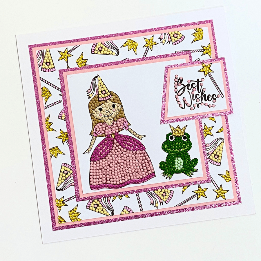 CCST165 Fairytale Princess Crystal Art A6 Stamp Set 8