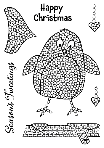 Cute Robin - Stamp
