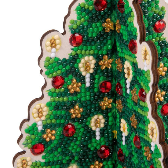 Christmas Tree 3D Crystal Art Scene 7