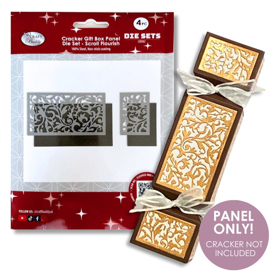 Cracker Gift Box Panel Die Set4