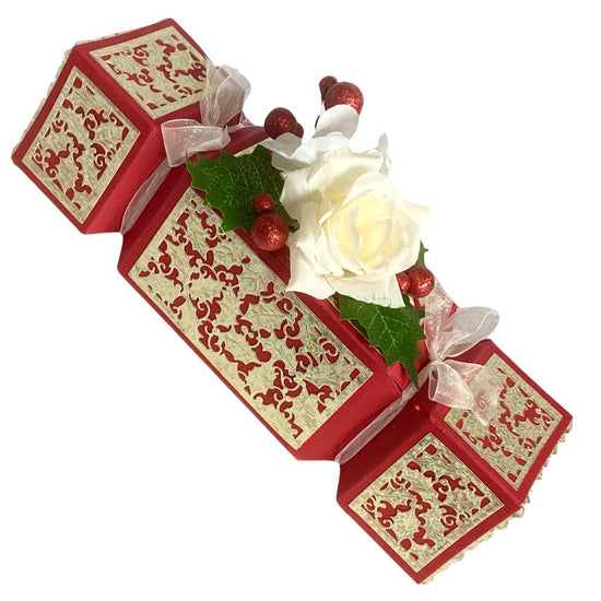 Craft Buddy Cracker Gift Box Die Set Jolly Holly 5