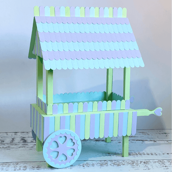 Craft Buddy Festival Flower Cart Die Set 9