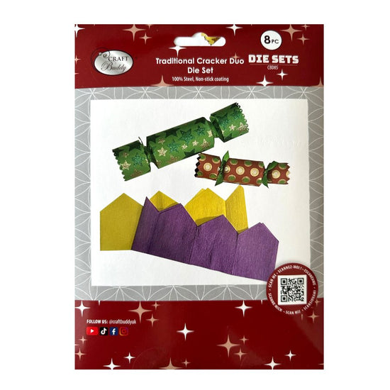 Craft Buddy Traditional Cracker Duo Die Set 4