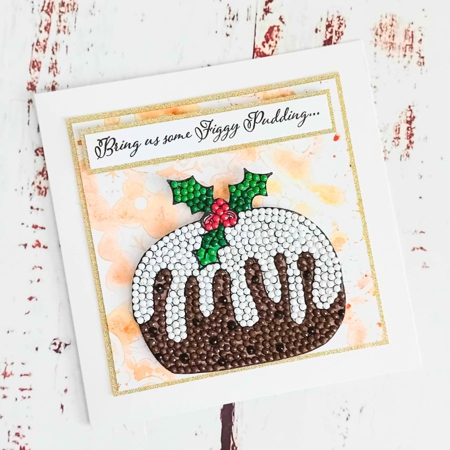 Crystal Art A6 Stamp Set Plum Pudding pack example 1