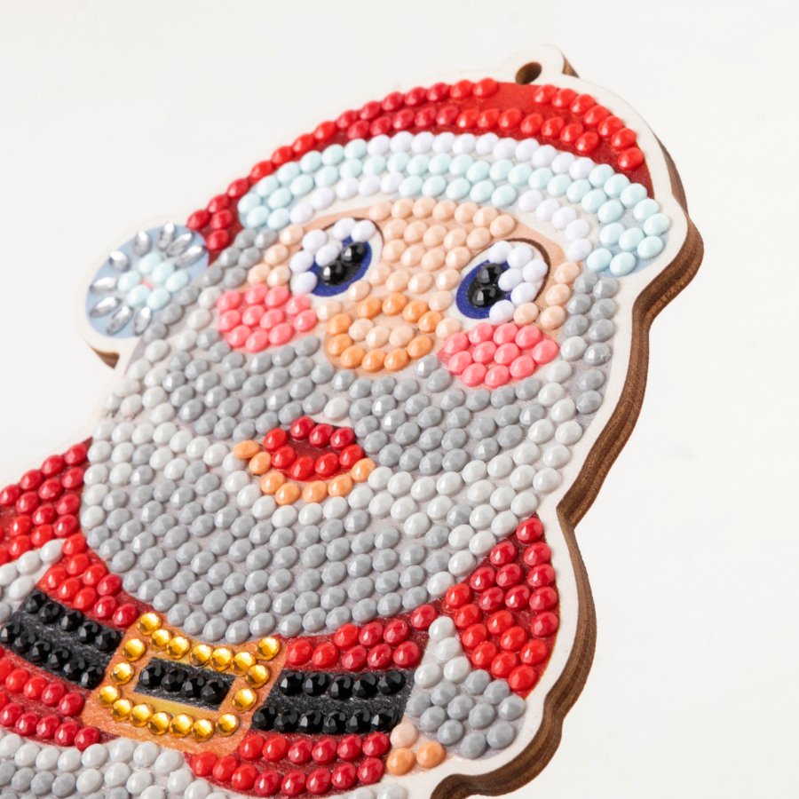 "Santa" Crystal Art Buddies Festive Series 4 Decoration