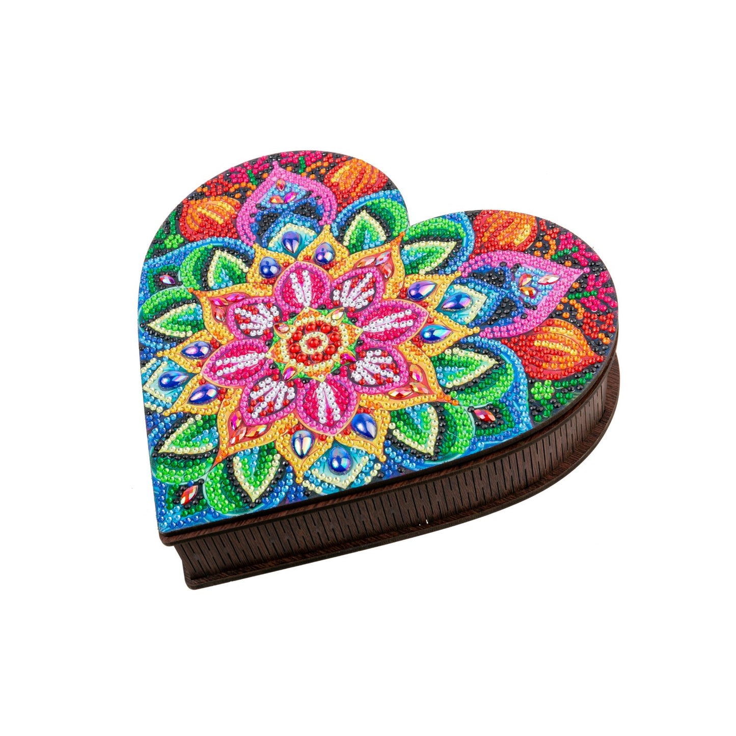 Crystal Art Heart Shaped Box 8