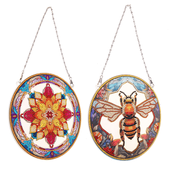 Load image into Gallery viewer, Double sided Hanging Ornaments Set of 2 10
