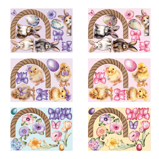 Load image into Gallery viewer, Easter Baskets Craft Buddy Card Papercrafting Kit 1
