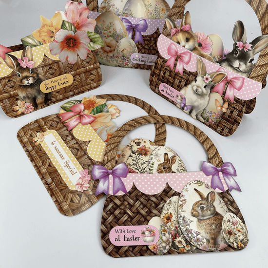 Load image into Gallery viewer, Easter Baskets Craft Buddy Card Papercrafting Kit 5
