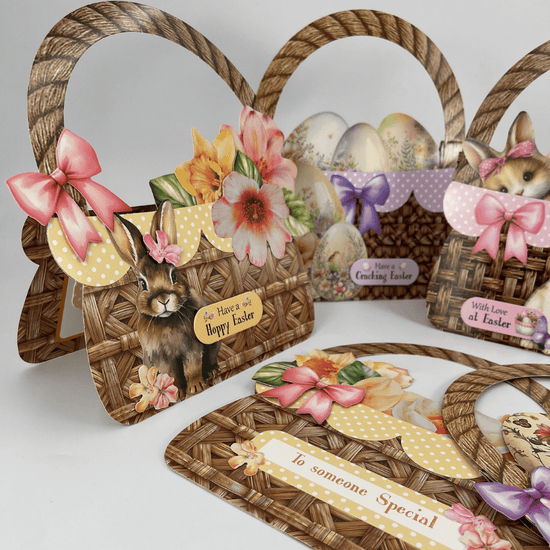 Load image into Gallery viewer, Easter Baskets Craft Buddy Card Papercrafting Kit 7

