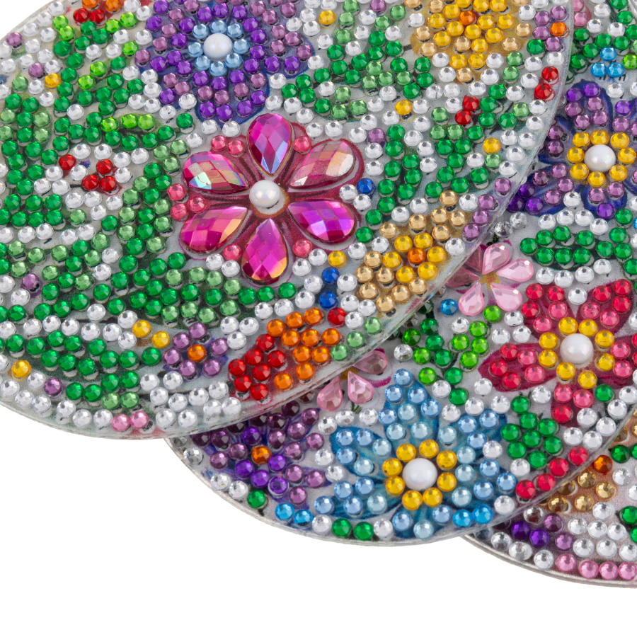 Easter Eggs Crystal Art Hanging Decoration Set of 12