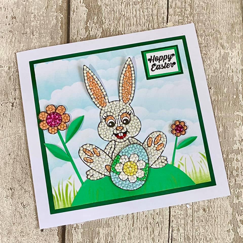 Craft Buddy Easter Party, Crystal Art A5 Stamp Set