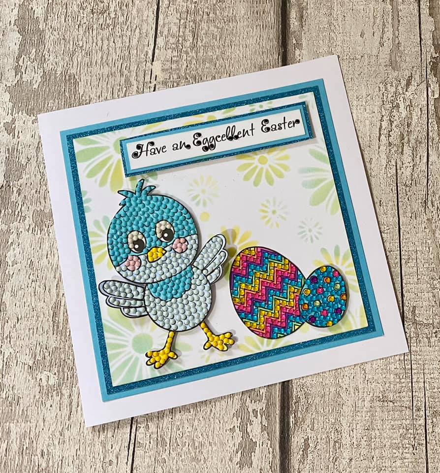 Craft Buddy Easter Party, Crystal Art A5 Stamp Set