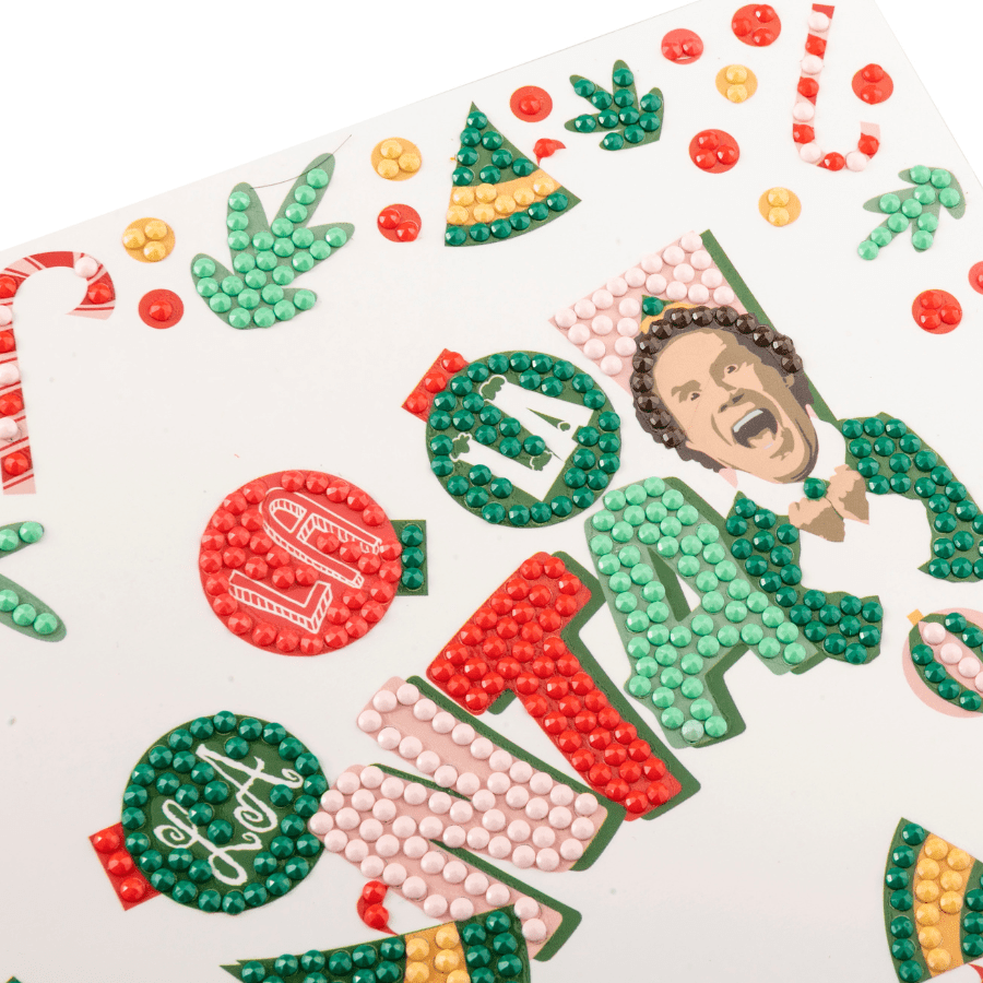 Elf Crystal Art Card 18x18 template