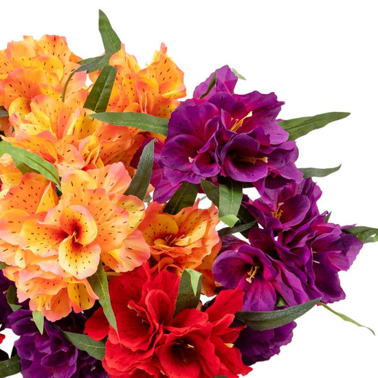 Forever Flowerz Alstroemeria Kit Vibrant bunch1