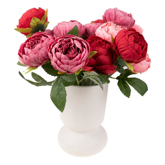 Forever Flowerz Festive Peonies Kit vase2