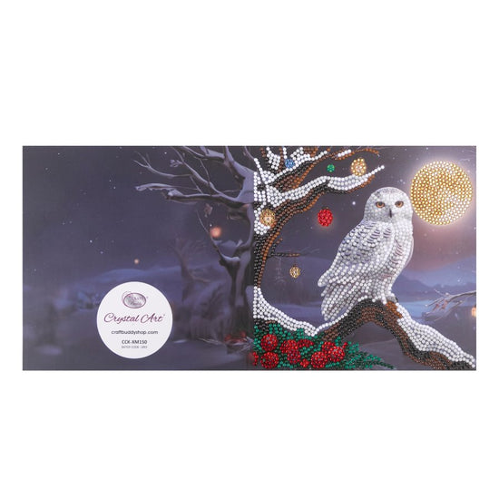 Frosted moon Crystal Art Card kit 18x18cm 7