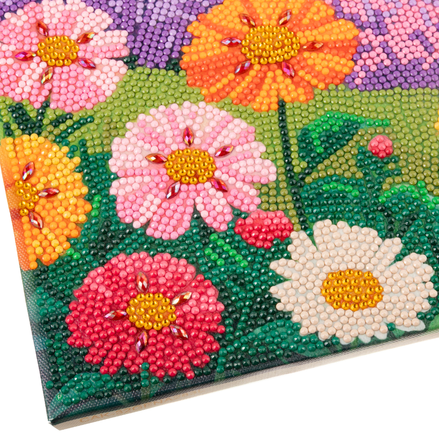 Golden Fields Crystal Art Framed Canvas Kit 40x50cm