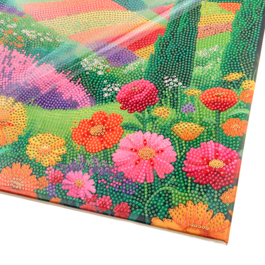 Golden Fields Crystal Art Framed Canvas Kit 40x50cm