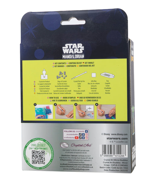 Grogu Crystal Art Mirror Buddies Kit Star Wars 2