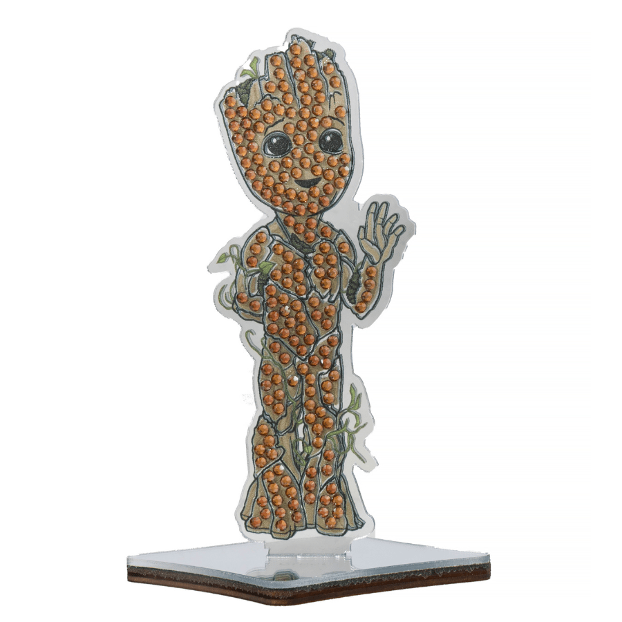 Groot Crystal Art Mirror Buddies Kit MARVEL 5