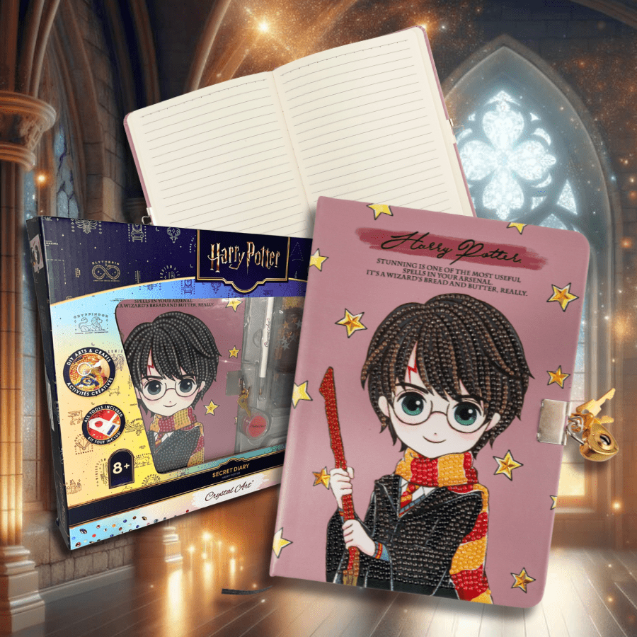 Harry Potter Crystal Art Secret Diary 1