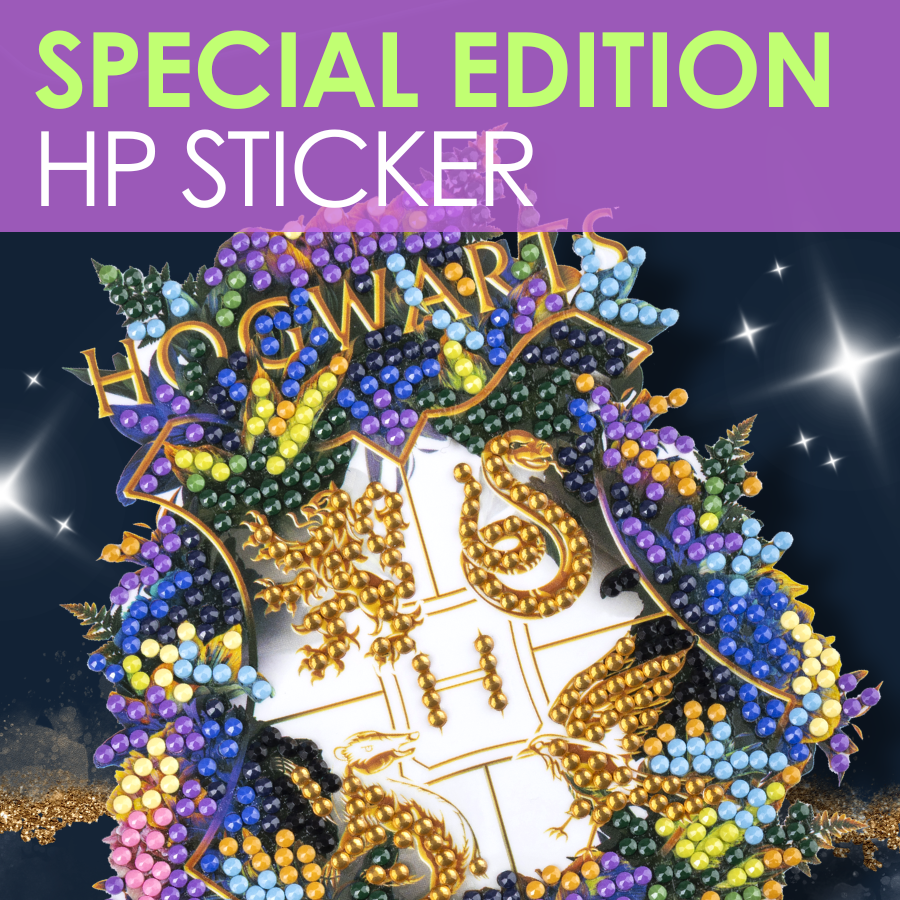 Harry Potter Hogwarts diamond art sticker