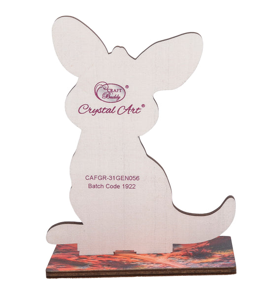 Load image into Gallery viewer, Kangaroo Crystal Art Wildlife Buddies back
