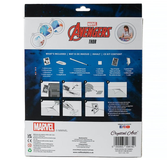 CAM-MCU931: Thor Crystal Art Framed Picture Kit 21x25m