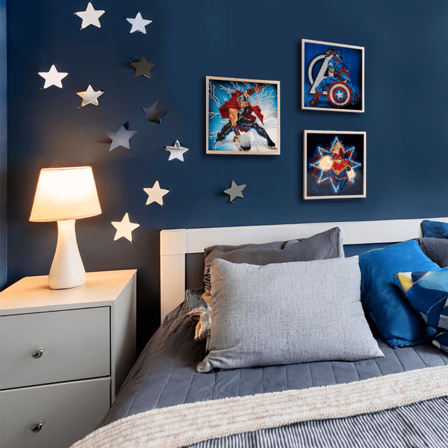 Marvel Crystal Art Cards Set3 5