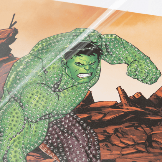 Load image into Gallery viewer, Set of 3 Marvel Crystal Art Cards
