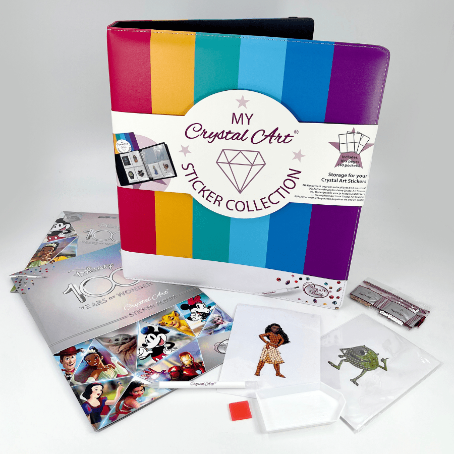 My Crystal Art Sticker Collection Binder