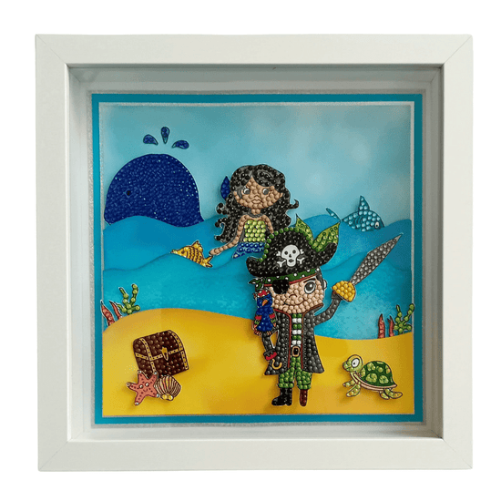 Load image into Gallery viewer, Pirate Adventure Crystal Art A6 Stamp Set 11
