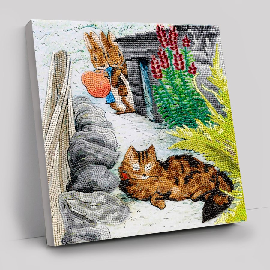 Playful Peter Crystal Art Kit 30x30cm