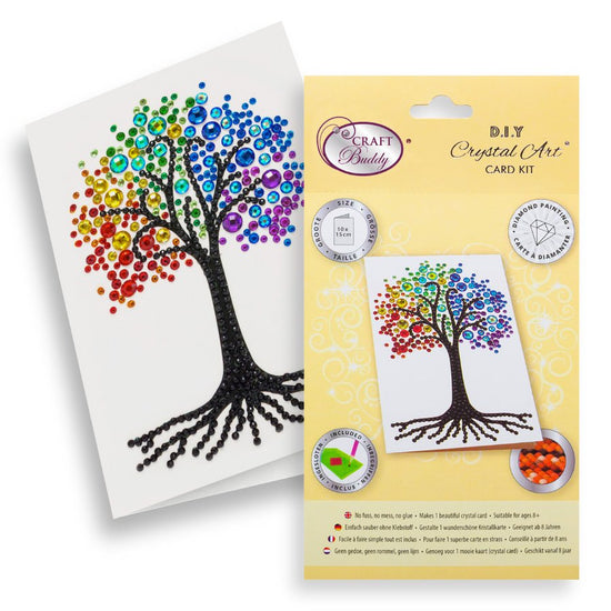 Rainbow Tree card 12