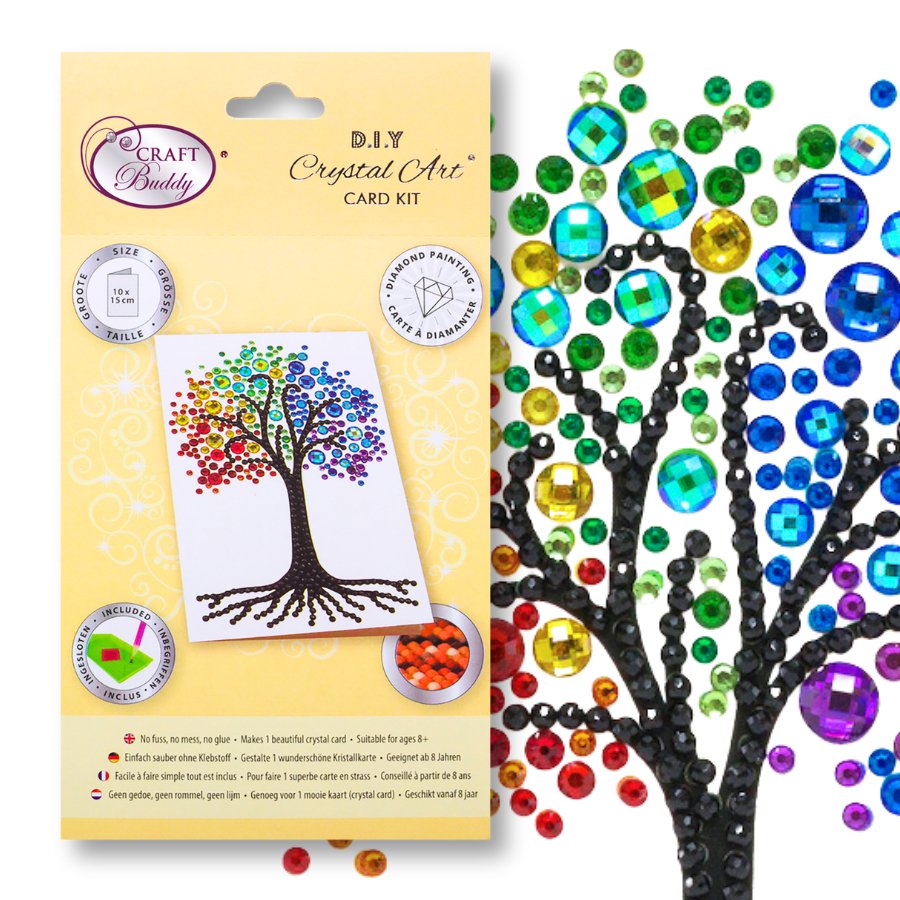 Rainbow Tree card 4