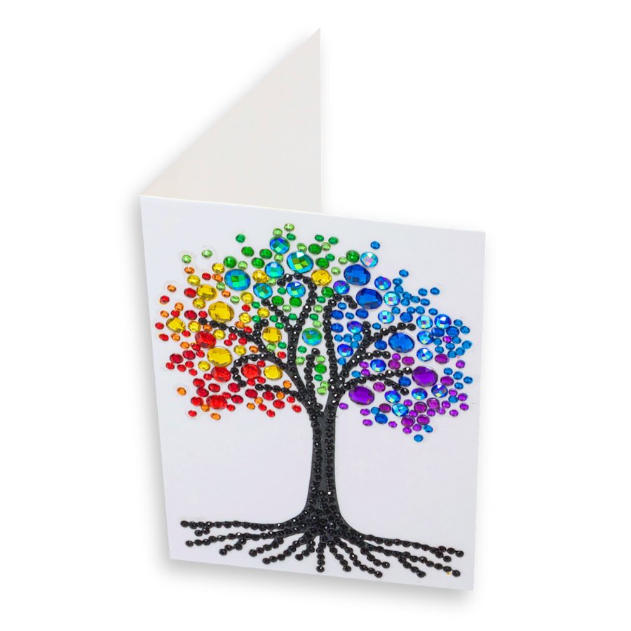 Rainbow Tree card 9