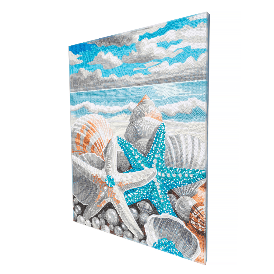 Seaside Treasures Crystal Art Framed Canvas Kit 40x50cm